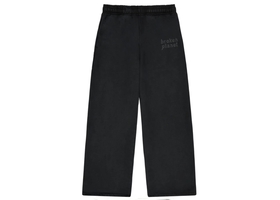 Midnight Black Straight Leg Sweatpants