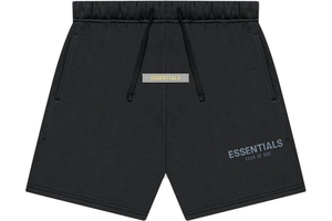 Black Logo Shorts