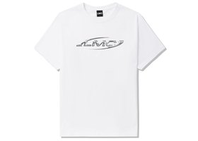 Metallic White Tee
