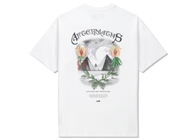 Double Flowered White Tee