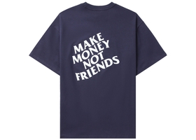Make Money Not Friends Navy Tee