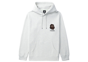 Big Foot Grey Embroidered Hoodie