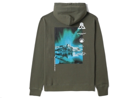 Midnight Sun Dark Olive Hoodie