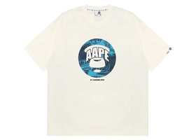 Aape Blue Graphic Tee