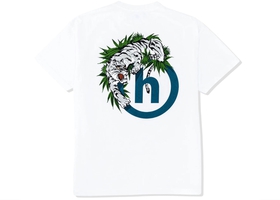 Tiger White/Blue Tee
