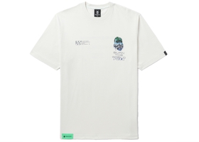 White Big Foot Patch Tee