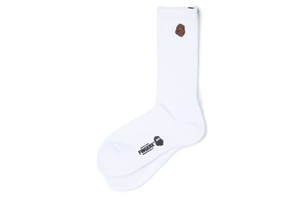 Big Foot White Socks