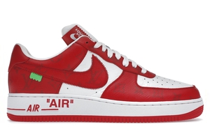 Air Force 1 Low By Virgil Abloh White Red