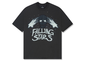 Falling Stars Black Tee