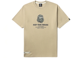 Big Foot Khaki Reflective Tee