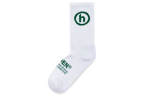 Classic White/Green Socks