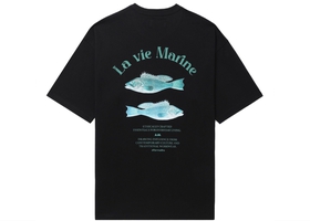 La Ve Marine Black Tee