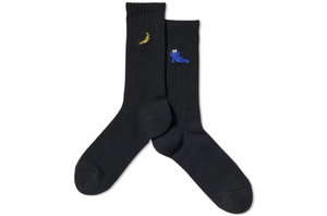KAWS + Warhol UT BFF Black Socks
