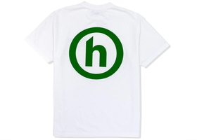 Classic Logo White/Green Tee