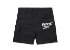 Airborne Infantry Black Shorts