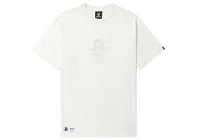 All White 3D Tee