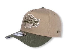 9FORTY LA Lakers Khaki Olive Surplus