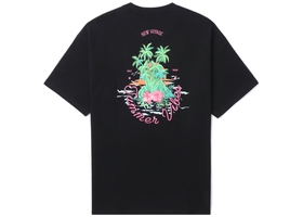 Summer Vibes Black Tee