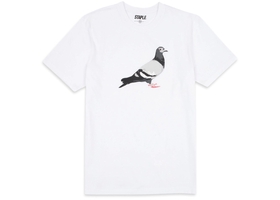 Pigeon Logo White Tee