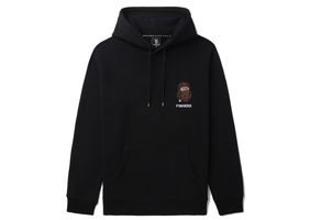 Black Big Foot Hoodie
