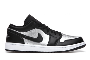 Jordan 1 Low SE Black Metallic Silver (W)