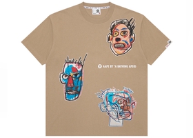 Aape x Jean-Michel Basquiat Sand Tee