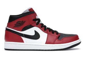 Jordan 1 Mid Chicago Toe