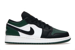 Jordan 1 Low Green Toe (GS)