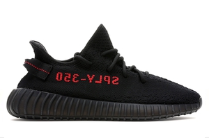 Yeezy 350 Black Red